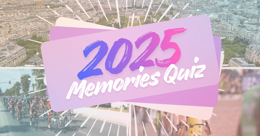 2025 cycling memories quiz